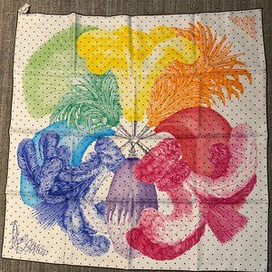 Hermes Plumets et Panaches scarf 90 - NWT